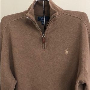 Polo sweater L